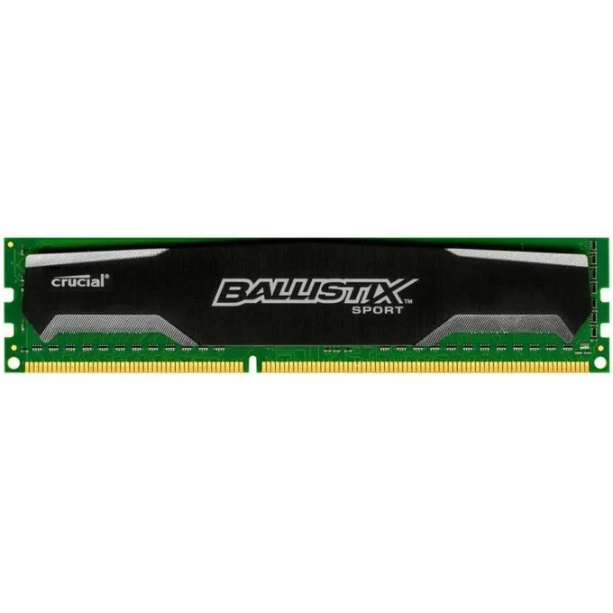 Crucial DRAM 8GB DDR3 1600 MT/s (PC3-12800) CL9 @1.5V Ballistix Sport UDIMM 240pin — image 1