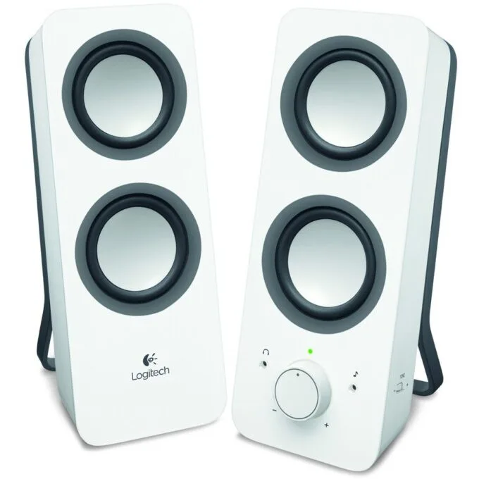 LOGITECH Z200 Stereo Speakers - SNOW WHITE - 3.5 MM — image 1