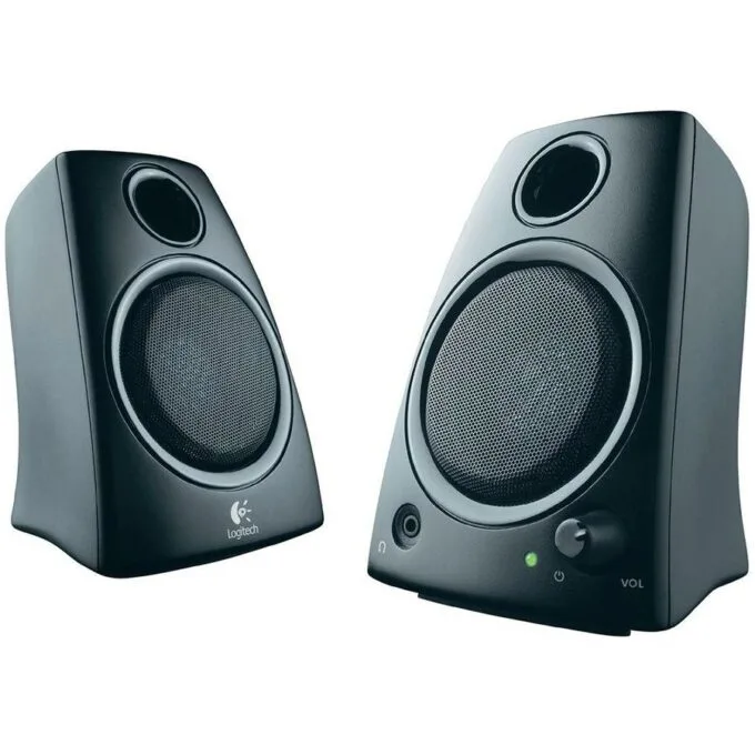 LOGITECH Z130 Stereo Speakers - BLACK - 3.5 MM — image 1