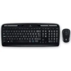 LOGITECH MK330 Wireless Combo - BLACK - GREEK