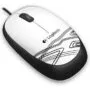 LOGITECH M105 Corded Mouse - WHITE - USB