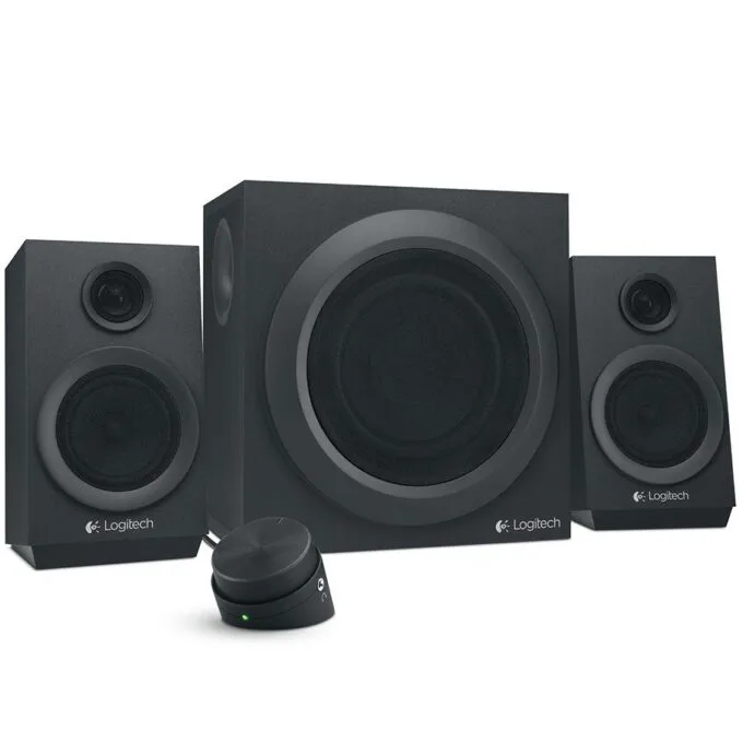LOGITECH Z333 Speaker System 2.1 - BLACK - 3.5 MM — image 1