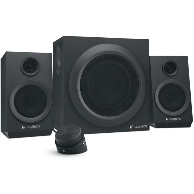 LOGITECH Z333 Speaker System 2.1 - BLACK - 3.5 MM - UK — image 1