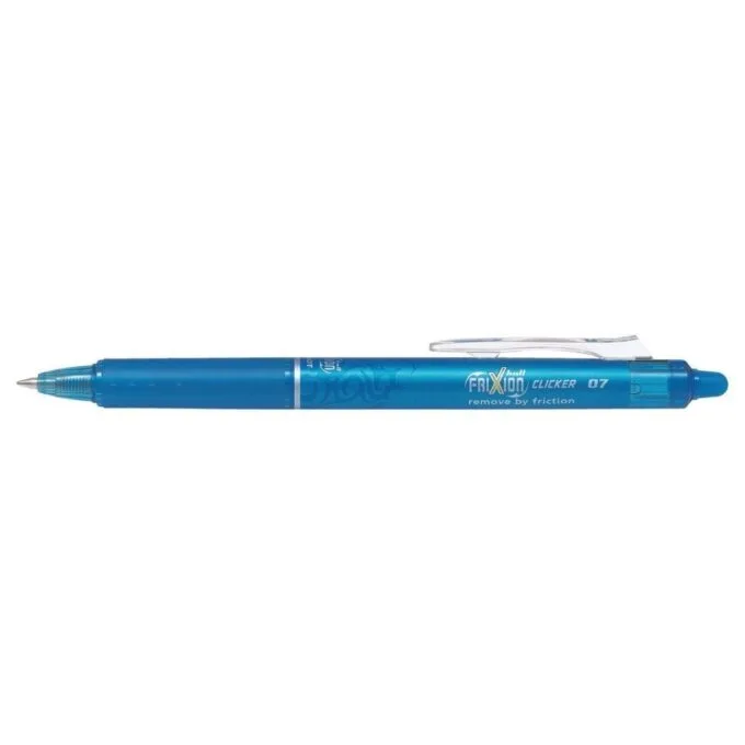 PILOT FRIXION CLICKER R. BALL 0.7MM L.BLUE — image 1