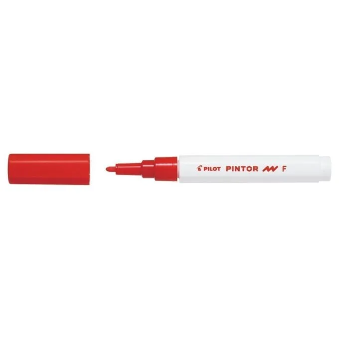 PILOT PINTOR MARKER FINE TIP RED — image 1