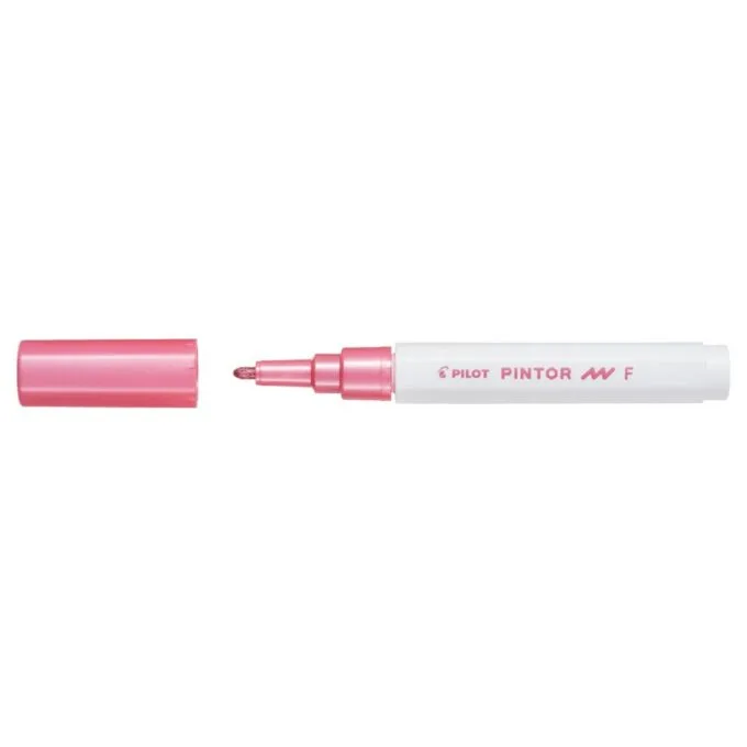 PILOT PINTOR MARKER FINE TIP METALLIC PINK — image 1