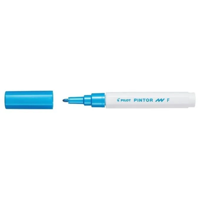 PILOT PINTOR MARKER FINE TIP METALLIC BLUE — image 1