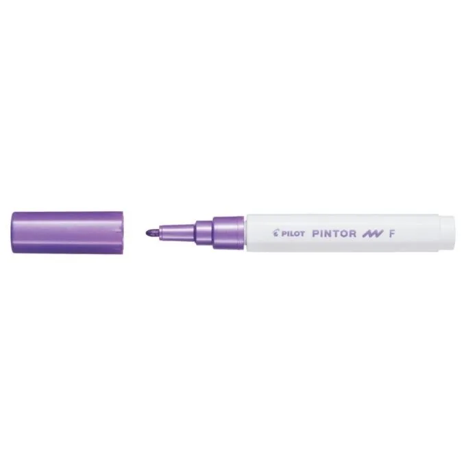 PILOT PINTOR MARKER FINE TIP METALLIC VIOLET — image 1