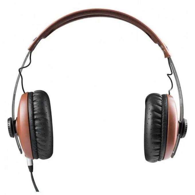 MODECOM HEADPHONE WITH MICROPHONE BROWN BLUE — image 1
