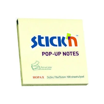 STICK N POP-UP NOTE 76X76MM 100 SHT/ PAD — image 1