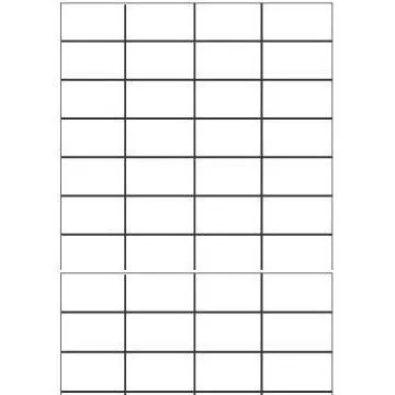 MARKIN LABEL A4 52X29.7MM 100 SHEETS BOX — image 1