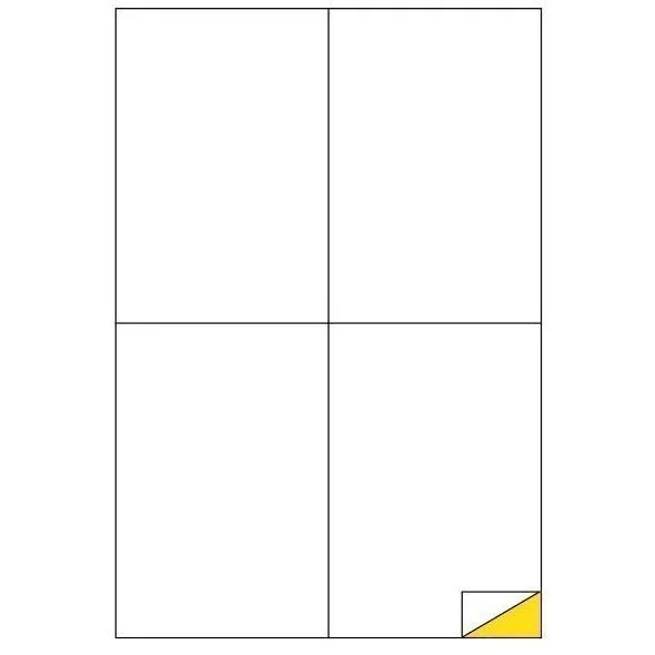 MARKIN LABEL A4 105X148MM 100 SHEETS BOX — image 1