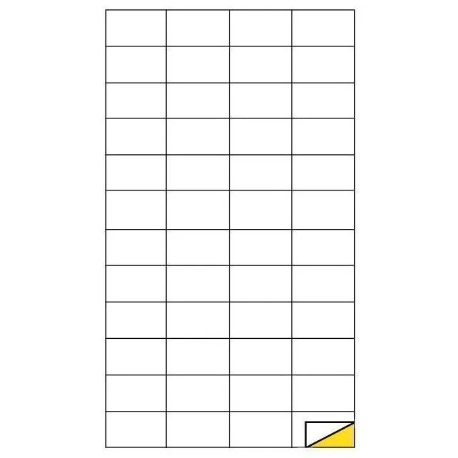 MARKIN LABEL A4 48X25MM 100 SHEETS BOX — image 1