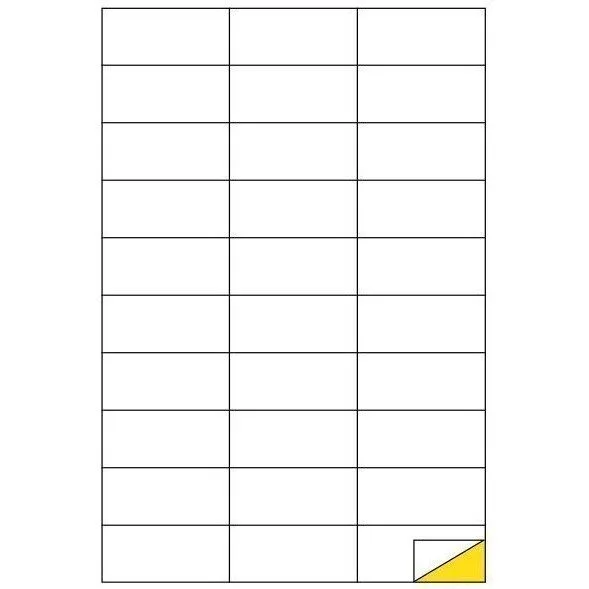 MARKIN LABEL A4 70X29.7MM 100 SHEETS BOX — image 1