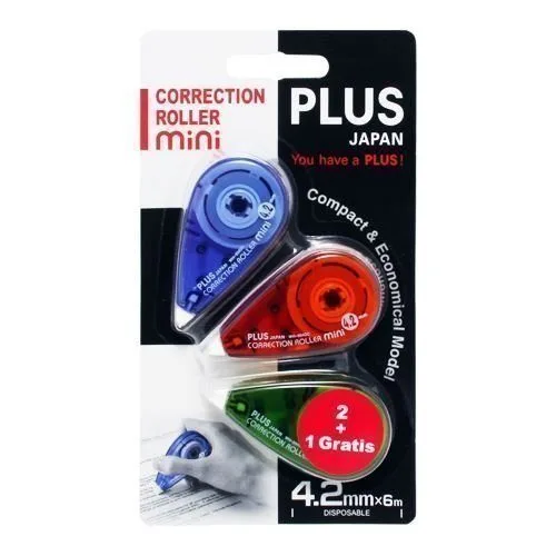 PLUS CORR ROLLER MINI 4.2MMX6M 3 PCS 43563 — image 1