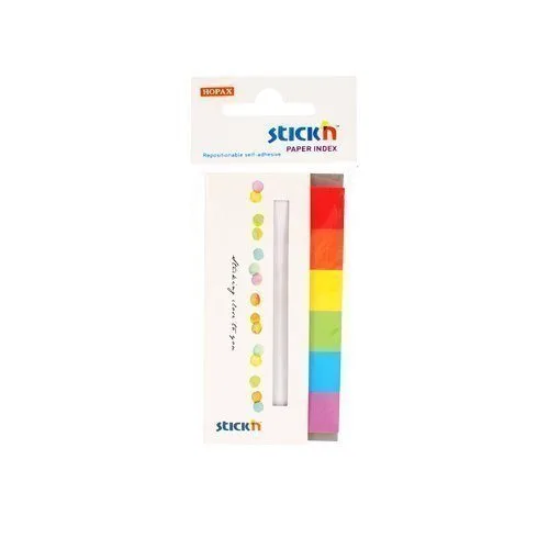 STICK N PAPER INDEX 45X15MM 30SH 6PCS/PCK RAINBOW — image 1