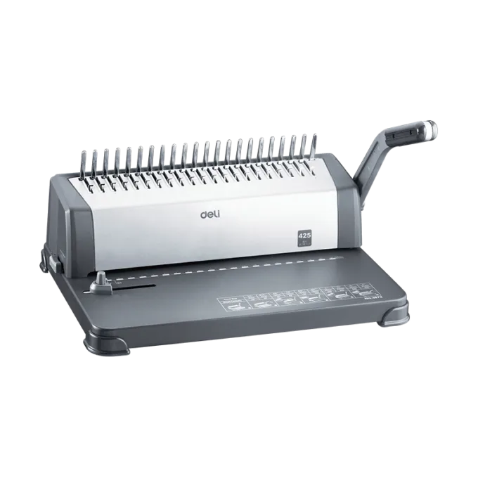 DELI 21-HOLE BINDING MACHINE 425 SHEETS — image 1