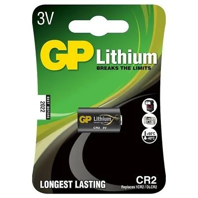 GP 3V PHOTO LITHIUM BATTERY 800 MAh CR2 — image 1