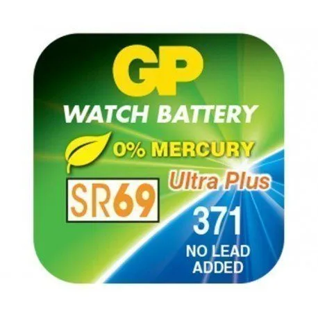 GP 1.55V WATCH BATTERY SR69 — image 1