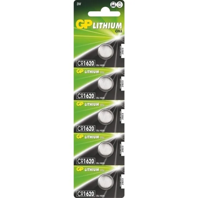 GP LITHIUM CELL 3V 78 mAh CR1620 — image 1