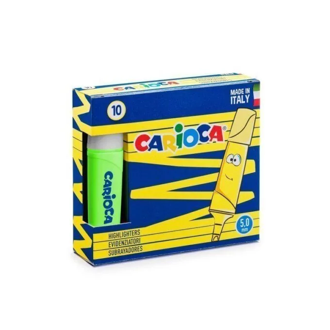 CARIOCA HIGHLIGHTER GREEN - TIP 5.5MM — image 1