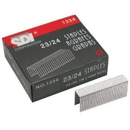 SDI STANDARD STAPLES 23/24 1000 PCS BOX — image 1