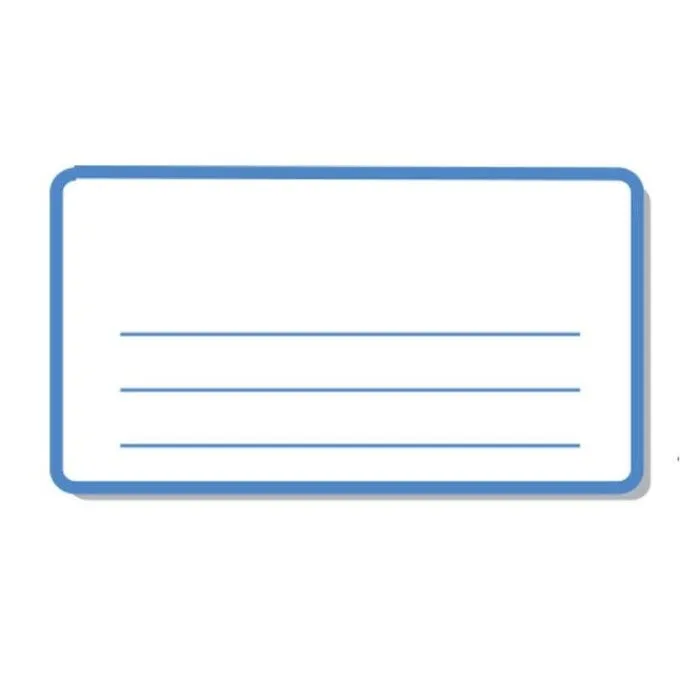 MARKIN LABEL 83X53MM 10 SHEETS BAG — image 1