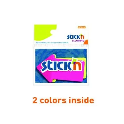 STICK N NOTES ARROW 2 X 30 SHEETS PAD — image 1