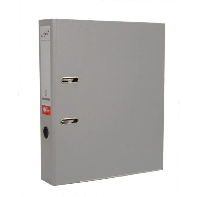 ELFEN FILE PLASTIC SUPER STRONG A4 55MM GREY 0701 — image 1
