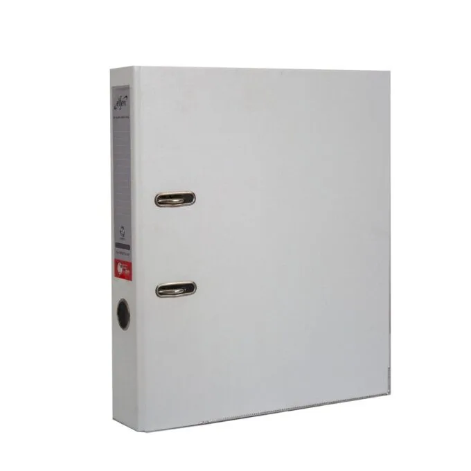 ELFEN FILE PLASTIC SUPER STRONG A4 55MM WHITE 0801 — image 1