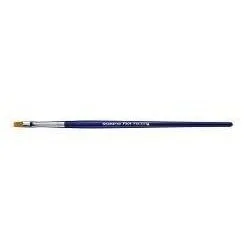 SNAZAROO FINE FLAT BRUSH YELLOW — image 1