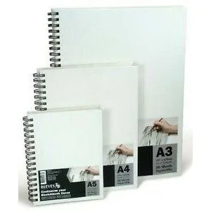 REEVES CANVAS COVERED SKETCHBOOK A3 — image 1