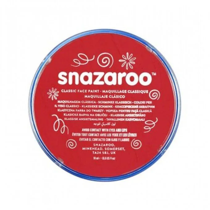SNAZAROO 18ML BRIGHT RED — image 1