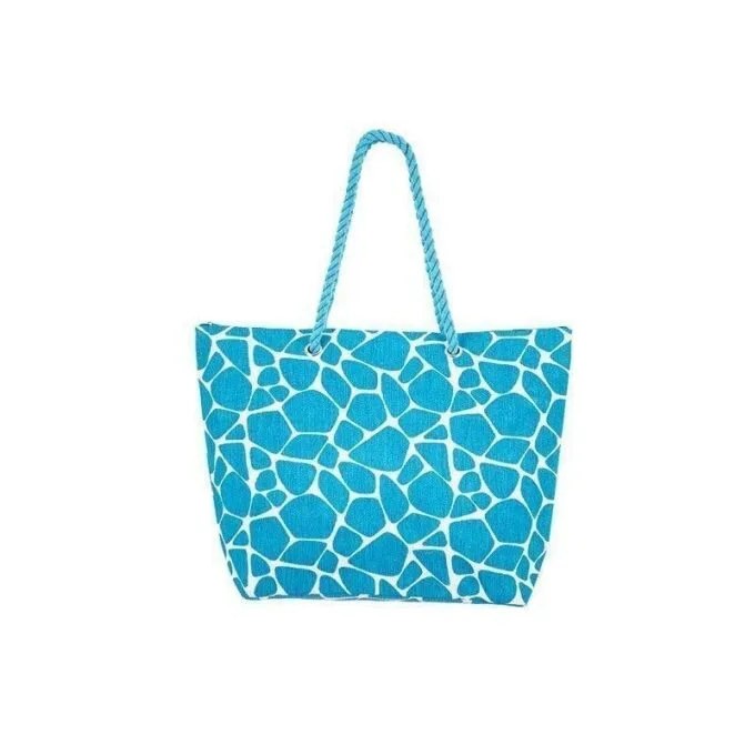 BEACH BAG MARRAKECH LIGHT BLUE — image 1