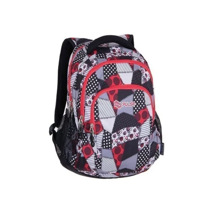 BACKPACK TEENS RED PATCH — image 1