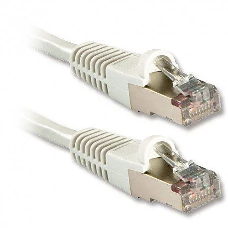 LINDY CAT.6 FTP SNAGLESS NETWORK CABLE 0.3M WHITE — image 1