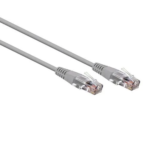 LINDY CAT.6 UTP PATCH CABLE GREY 0.5M — image 1