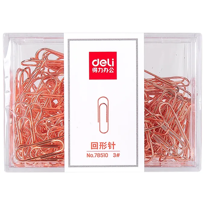 DELI PAPER CLIP - ROSE GOLD - 3# / 29MM — image 1