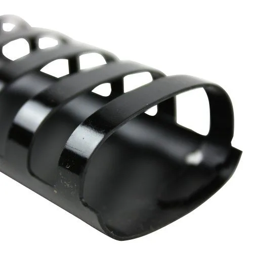 CERRATUS BINDING COMBS 38MM BLACK OVAL 50PCS BOX — image 1