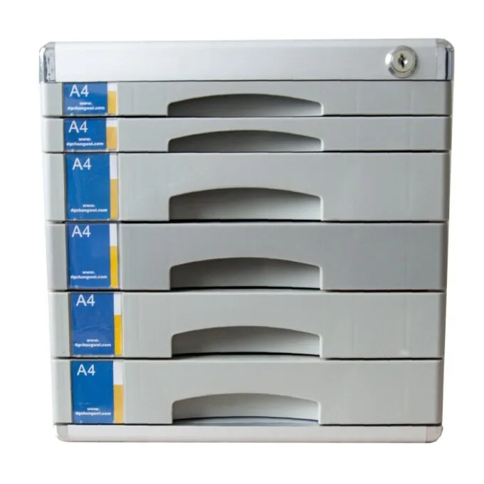 ALUMINIUM DOCUMENT CABINET 6 DRAWERS — image 1