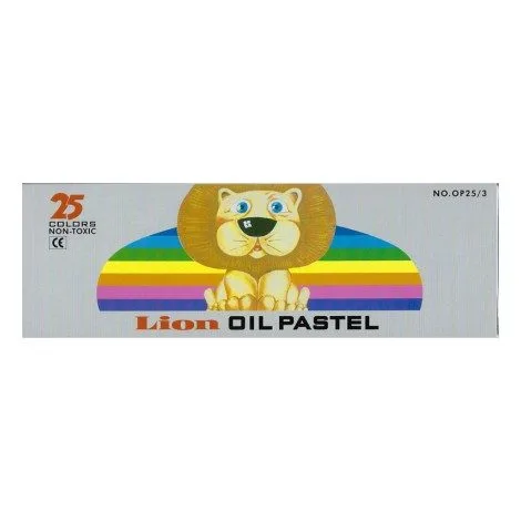 LION OIL PASTEL 25 COLOURS — image 1