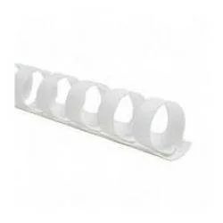 COMIX BINDING COMBS 45MM WHITE 50 PCS BOX — image 1