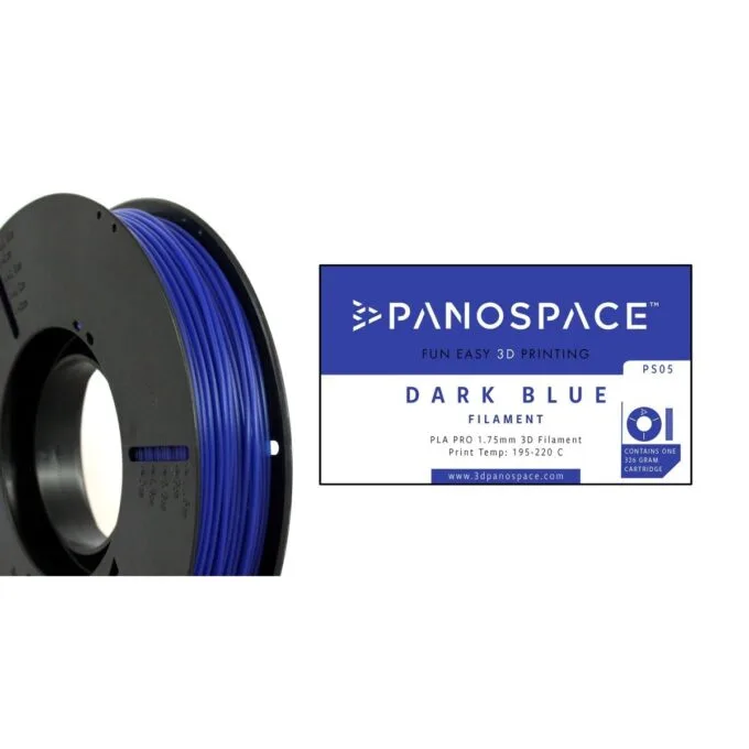 PANOSPACE FILAMENT PLA 1.75MM BLUE 326G — image 1