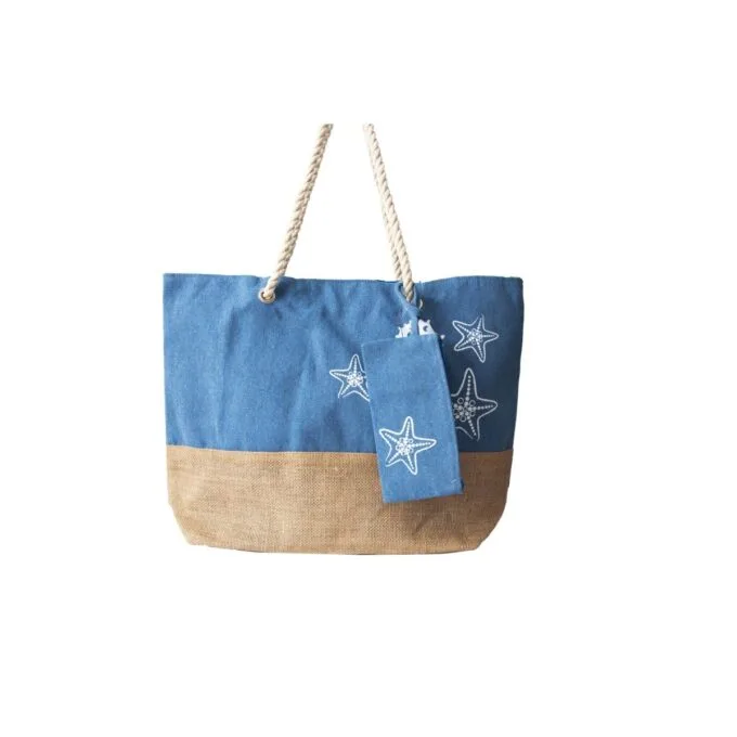 BEACH BAG SAINT-TROPEZ BLUE — image 1