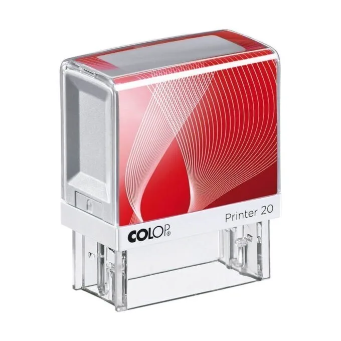 COLOP PRINTER 20 L04 C.PAYEE WHITE/RED IN BLISTER — image 1