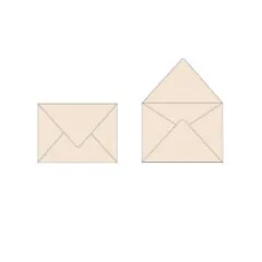 VANILLA ENV. 181X181MM 100GSM 500 PCS BOX