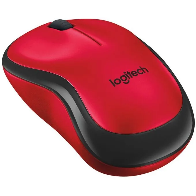 LOGITECH M220 Wireless Mouse - SILENT - RED — image 1
