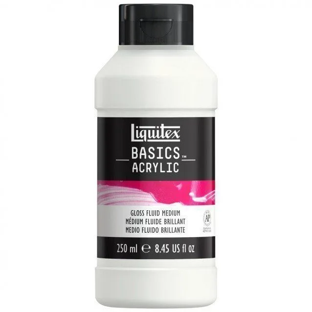 LQX BASICS ACRYLIC ADDITIVE 250ML BTL GLOSS GEL — image 1