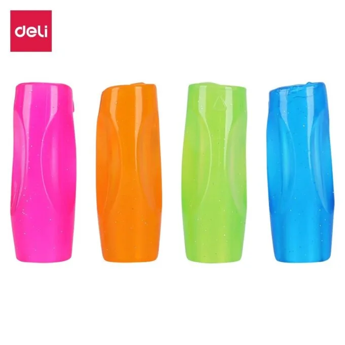 DELI NEON SOFT PENCIL GRIP 4C/BAG — image 1