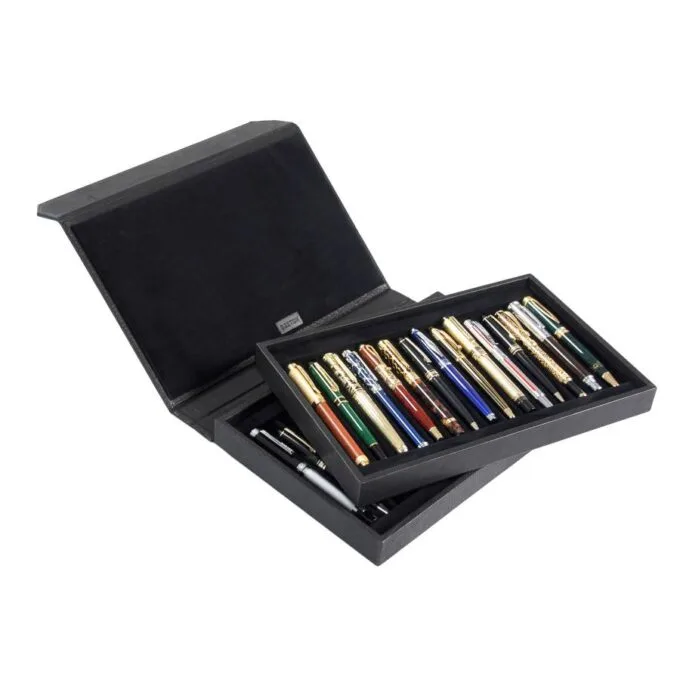 PILOT NAMIKI LEATHER PEN TRAY FOR 30 PENS — image 1